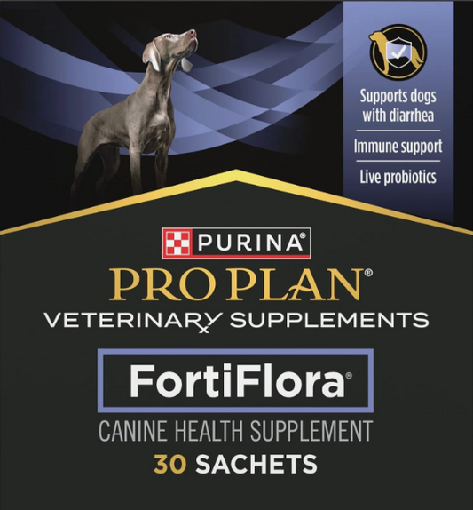 Purina Pro Plan FortiFlora Probiotic for Dogs, 30 Count